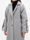 Пальто EQUILIBRI W173 001 000 Grey | 6792247 | фото 3