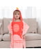 Дитячий рушник-пончо Lovely Svi з капюшоном рожевого кольору (60х60 см) | 6730743 | фото 8