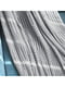 Плетений плед - покривало Lovely Svi сірого кольору з бахромою (127x152 + 15 см) | 6730789 | фото 7