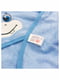 Дитячий рушник з капюшоном блакитного кольору з принтом “Бегемотик” (70х100 см) | 6730798 | фото 8