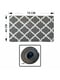 Антиковзаючий водонепроникний кухонний килимок з ефектом пам'яті сірого кольору (44x74 x1 см)  | 6730817 | фото 9
