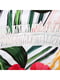 Рушник пляжний махровий круглий з бахромою (150 см) “Тропічні квіти” | 6792909 | фото 3