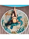 Рушник пляжний махровий круглий з бахромою (150 см) “Тропічний рай” | 6792910 | фото 4