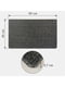 Сірий дверний килимок з петлевою щетиною для внутрішнього та зовнішнього входу (40 x 60 см) | 6792918 | фото 3
