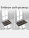 Різнокольоровий дверний килимок з петлевою щетиною для внутрішнього та зовнішнього входу (40 x 60 см) | 6792921 | фото 4