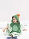 Дитячий пляжний рушник-пончо Lovely Svi з капюшоном “Діно” М (1-6 років)  | 6792926 | фото 2