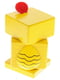 Дерев”яна іграшка-пірамідка жовтого кольору “Курча” | 6795321 | фото 2
