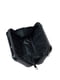 Чорна пластикова крос-боді сумка | 6795592 | фото 4