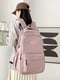 Рожевий текстильний рюкзак | 6795622 | фото 4