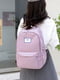 Рожевий текстильний рюкзак | 6795660 | фото 2