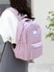 Рожевий текстильний рюкзак | 6795660 | фото 3