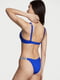 Купальник роздільний синій зі стразами Bikini Shine Strap Sexy Tee Push Up Blue OAR Logo Set: бюстгальтер і труси | 6795944 | фото 3