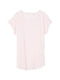 Нічна бавовняна рожева сорочка Lightweight Cotton  | 6796006 | фото 3
