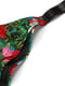 Роздільний чорний купальник з квітковим принтом Shine Strap Sexy Tropical Floral: бюстгальтер і труси | 6796103 | фото 6