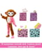 Лялька Барбі Barbie Cutie з рожевим волоссям у костюмі мавпочки | 6796126 | фото 4