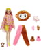 Лялька Барбі Barbie Cutie з рожевим волоссям у костюмі мавпочки | 6796126 | фото 6