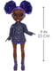 Лялька Rainbow High Jr High Series 2 Krystal Bailey фіолетова “Кристал” | 6796129 | фото 3
