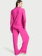 Піжама рожева: сорочка і штани | 6796163 | фото 2