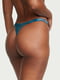 Мереживні труси-стрінги бірюзового кольору Very Sexy Shine Strap Panty зі стразами | 6796180 | фото 2