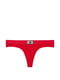 Труси-стрінги червоні Logo Waist Pointelle Thong  | 6796183 | фото 3
