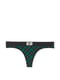 Труси-стрінги зелені Logo Waist Pointelle Thong  | 6796184 | фото 3