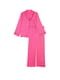 Піжама сатинова рожева: сорочка і штани | 6796185 | фото 3