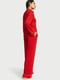 Піжама з модалу червона: сорочка та штани | 6796210 | фото 2