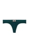 Труси-стрінги зелені Logo Waist Pointelle Thong  | 6796260 | фото 4