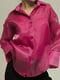 Полупрозрачная блуза цвета фуксия | 6796515 | фото 3