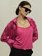 Полупрозрачная блуза цвета фуксия | 6796515 | фото 4