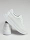 Белые кожаные кроссовки | 6796517 | фото 4