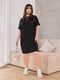 Черное платье А-силуэта с карманами | 6796653 | фото 2