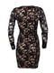 Мереживна сукня H&M чорне | 6784470 | фото 2