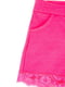 Рожеві шорти дитячі TOM-DU з мереживом. | 6784755 | фото 3