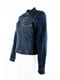 Джинсова жіноча куртка синя ClaMal | 6784803 | фото 3