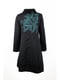 Жіноче пальто Desigual з принтом і вишивкою на спині. | 6784930 | фото 2