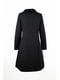 Жіноче пальто Desigual з принтом базове чорне | 6784931 | фото 2