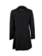 Жіноче пальто Desigual чорне з бірюзовими вставками | 6785200 | фото 2