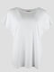 Жіноча футболка біла з кнопками Tough CHIC | 6785223