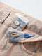 Рожеві джинси з ефектом заношеності | 6801184 | фото 3