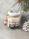 Новорічна подарункова handmade свічка "Сані" біла (38-40 годин горіння) | 6796893 | фото 6