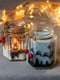 Новорічна подарункова handmade свічка "Сані" голуба (38-40 годин горіння) | 6796894 | фото 4