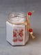 Новорічна подарункова handmade свічка "Сніговик ліловий" (38-40 годин горіння) | 6796904 | фото 2