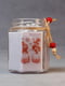 Новорічна подарункова handmade свічка "Сніговик ліловий" (38-40 годин горіння) | 6796904 | фото 3