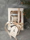 Новорічна подарункова handmade свічка "Сніговик ліловий" (38-40 годин горіння) | 6796904 | фото 6