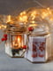 Новорічна подарункова handmade свічка "Сніговик білий" (38-40 годин горіння) | 6796905 | фото 4