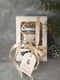 Новорічна подарункова handmade свічка "Сніговик білий" (38-40 годин горіння) | 6796905 | фото 6