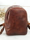 Кожаный коричнеый рюкзак “Колибри” | 6797021 | фото 2