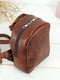 Кожаный коричнеый рюкзак “Колибри” | 6797021 | фото 4