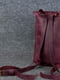 Кожаный бордовый рюкзак “Прага” | 6797037 | фото 4